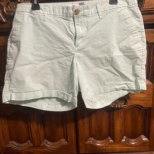 Old Navy Light Green Women's Bermudas